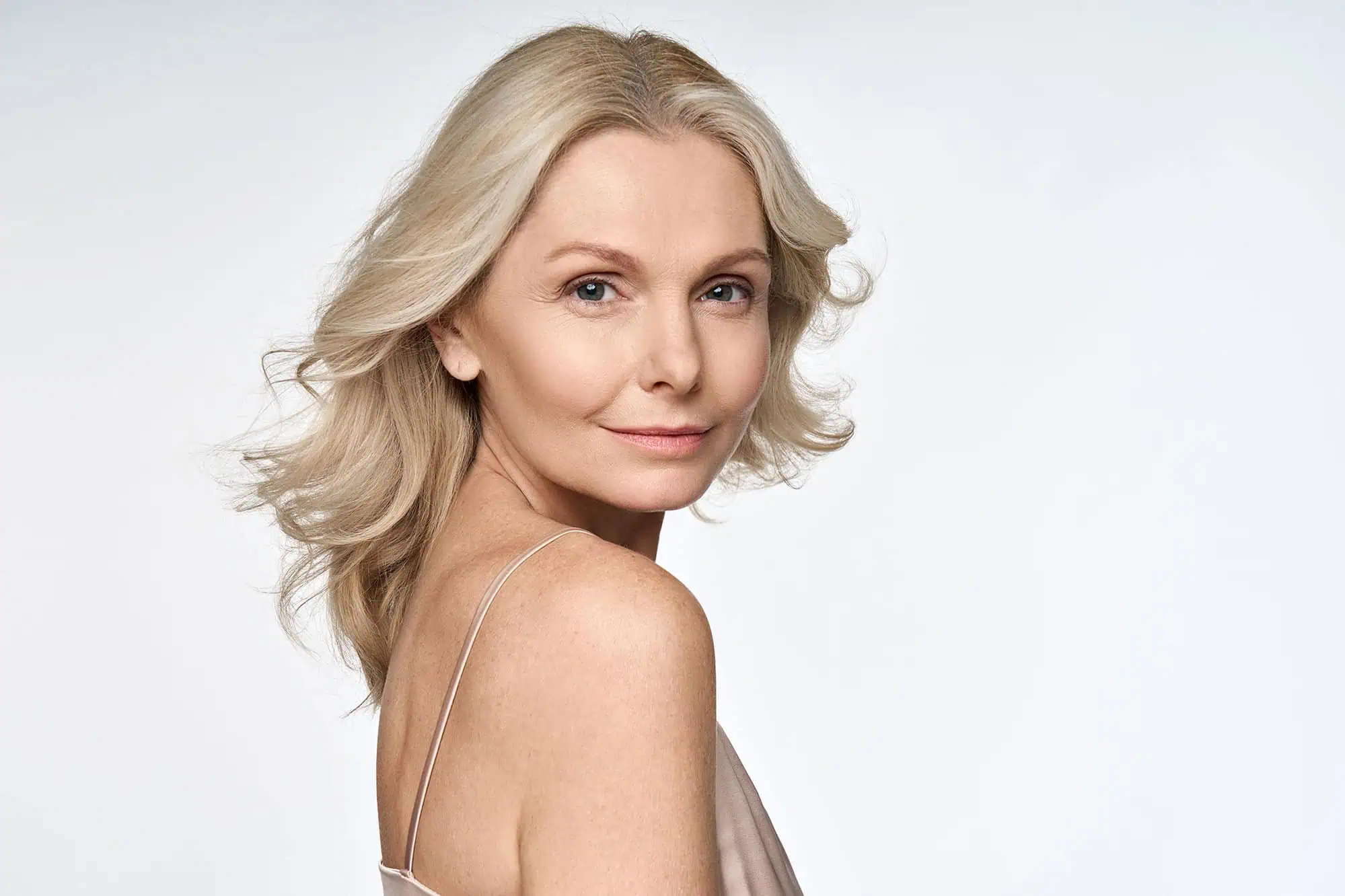 A woman is receiving Medspa services at Haven Skin Wellness